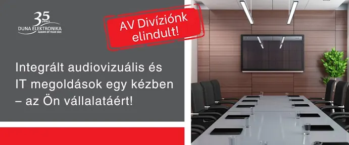 Új mérföldkőhöz érkeztünk: elindult AV Divíziónk!