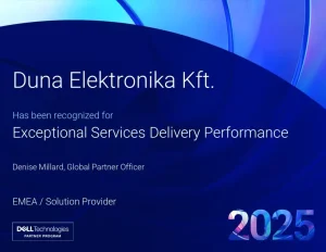ÚJABB SZAKMAI ELISMERÉSBEN RÉSZESÜLTÜNK | DELL TECHNOLOGIES DÍJ-1