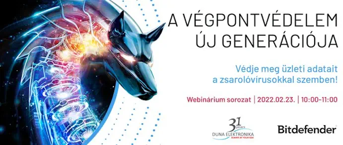 A végpontvédelem új generációja webinar plakát